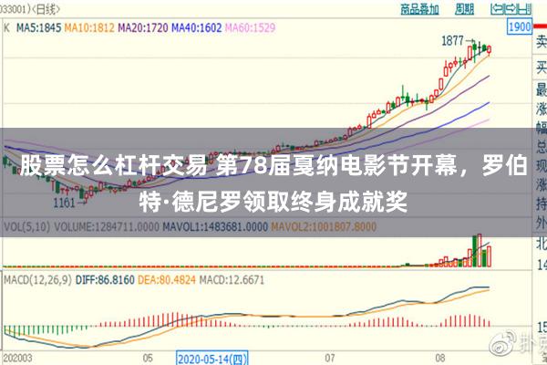 股票怎么杠杆交易 第78届戛纳电影节开幕，罗伯特·德尼罗领取终身成就奖