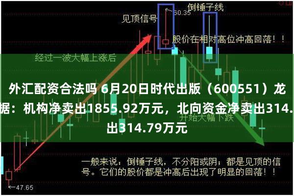外汇配资合法吗 6月20日时代出版（600551）龙虎榜数据：机构净卖出1855.92万元，北向资金净卖出314.79万元