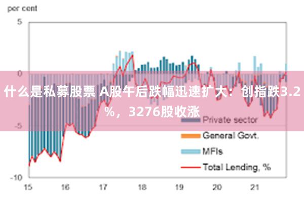 什么是私募股票 A股午后跌幅迅速扩大：创指跌3.2%，3276股收涨