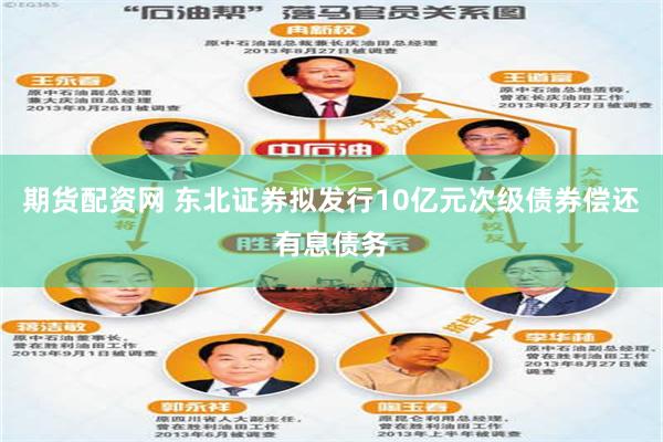 期货配资网 东北证券拟发行10亿元次级债券偿还有息债务