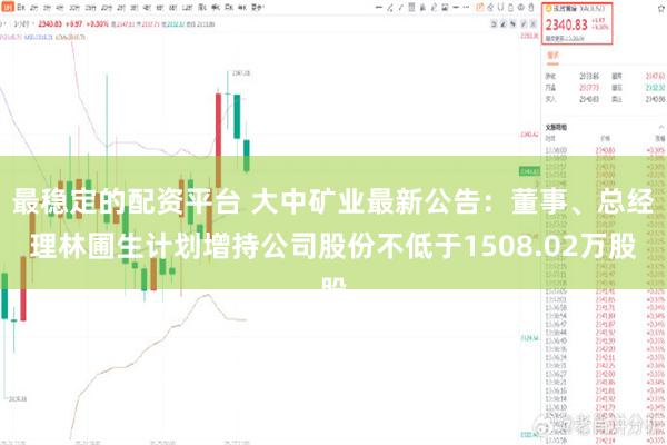 最稳定的配资平台 大中矿业最新公告：董事、总经理林圃生计划增持公司股份不低于1508.02万股