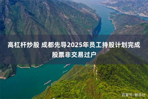 高杠杆炒股 成都先导2025年员工持股计划完成股票非交易过户