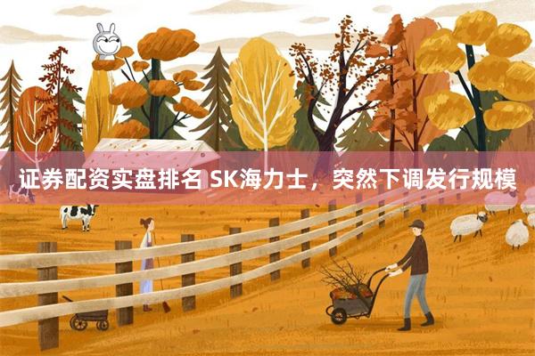 证券配资实盘排名 SK海力士，突然下调发行规模