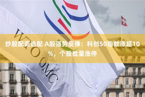炒股配资选配 A股强势反弹:科创50指数涨超10%,个股批量涨停