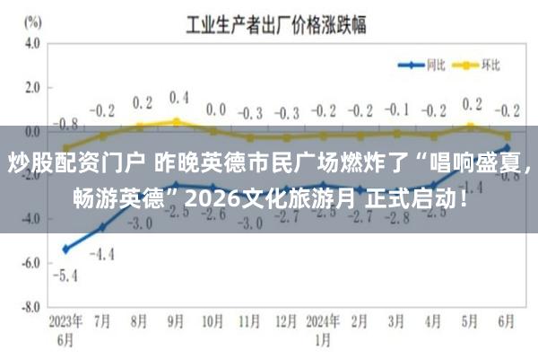 炒股配资门户 昨晚英德市民广场燃炸了“唱响盛夏，畅游英德”2026文化旅游月 正式启动！
