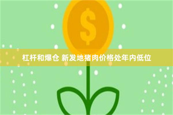 杠杆和爆仓 新发地猪肉价格处年内低位