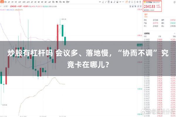 炒股有杠杆吗 会议多、落地慢，“协而不调” 究竟卡在哪儿？