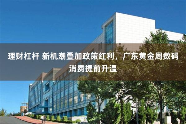 理财杠杆 新机潮叠加政策红利，广东黄金周数码消费提前升温