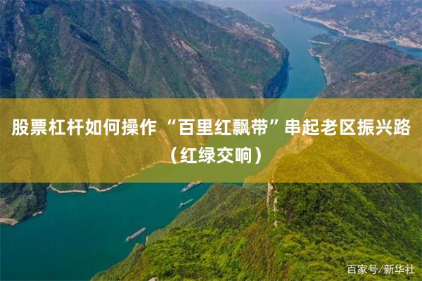 股票杠杆如何操作 “百里红飘带”串起老区振兴路（红绿交响）